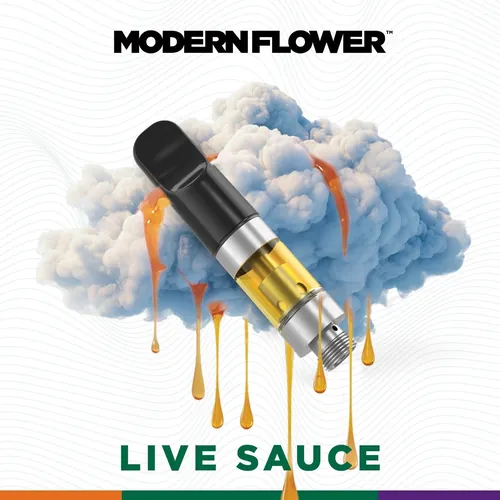 Kush Mints Live Sauz Cart by Modern Flower - 0.500g Live Resin