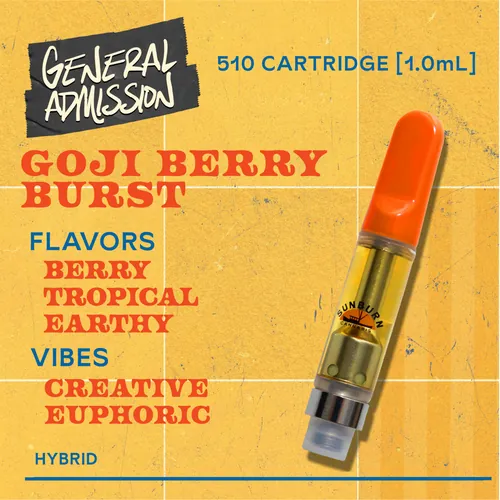 Goji Berry Burst 1g Cartridge - 