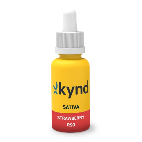 Strawberry Sativa RSO Tincture - 
