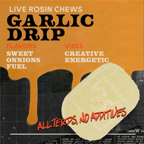Garlic Drip 100mg 10pk Live Rosin Chews - 