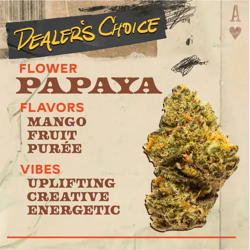 Papaya 3.5g Flower - 