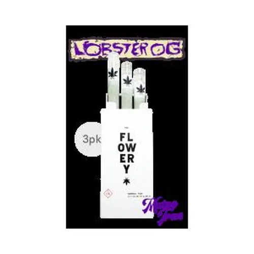 Flowery Handroll Multipack 3x1G - Lobster OG by Maine Trees - 3.000g PreRoll