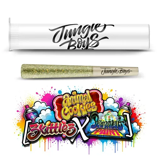 Animal Cookies x (Zkittlez x Permanent Paint) - Premium Pre-Roll by Jungle Boys - 1.000g PreRoll