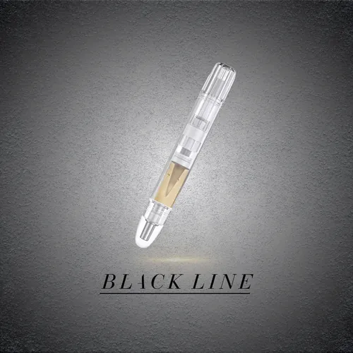 Lime Glow Syringe [0.5g] by Black Line - 0.500g Distillate