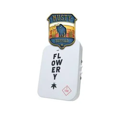 Flowery Whole Flower Preroll Pack 5x0.5g - Musty Buffalo