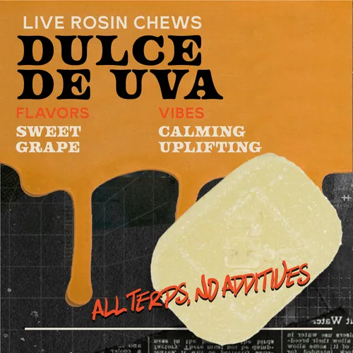 Dulce De Uva 100mg 10pk Live Rosin Chews - 