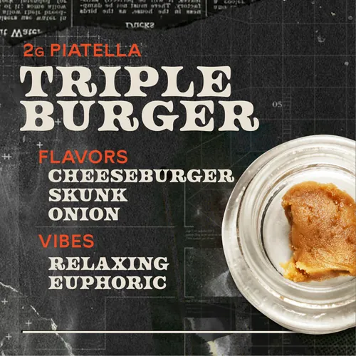 Triple Burger 2g Piatella Hash - 