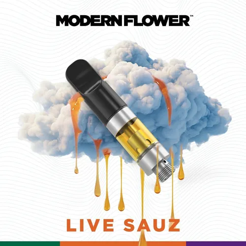 Guava D Live Sauz Cart by Modern Flower - 0.500g Live Resin