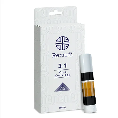 image of Remedi 3:1 Cartridge 500mg - Kush Cke (H)