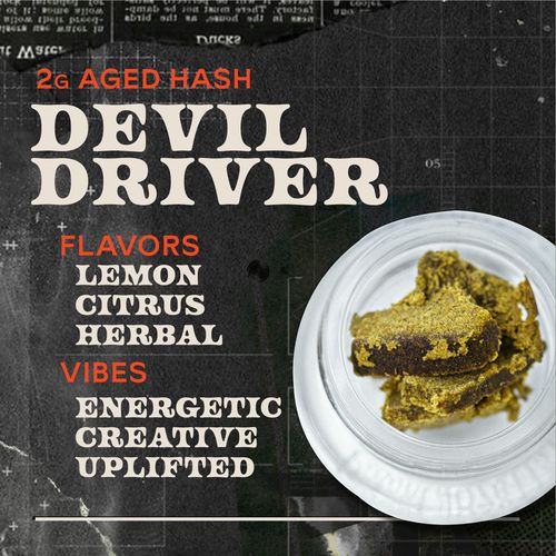 Devil Driver 2g Aged Hash - 
