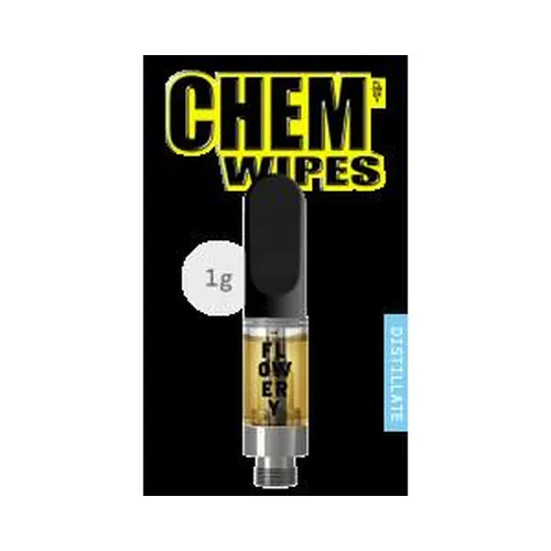 Distillate Cartridge 1g - Chem Wipes from  product image
