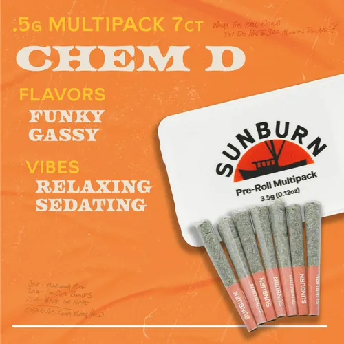 Chem D 7ct Pre Rolls Hybrid - 