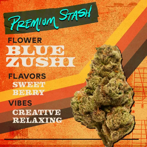 Blue Zushi 3.5g Flower Hybrid - 