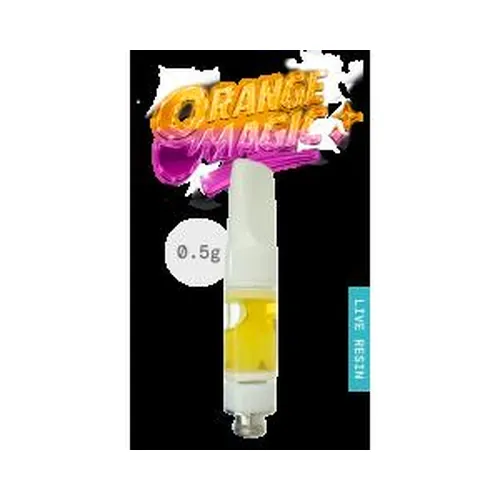 Live Resin Cartridge 0.5g - Orange Magic by Wizard Trees - 0.500g Live Resin