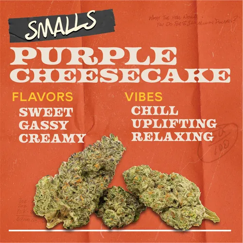 Purple Cheesecake - 7g Smalls Flower