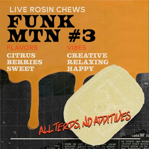 Funk MTN #3 100mg 10pk Live Rosin Chews - 