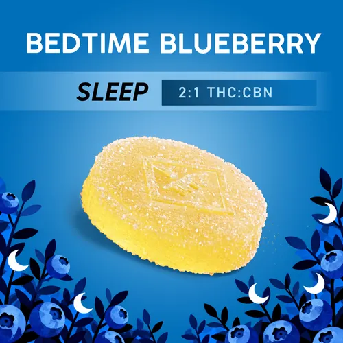 Kynd Bedtime Blueberry 2:1 THC:CBN Soft Chews from  product image