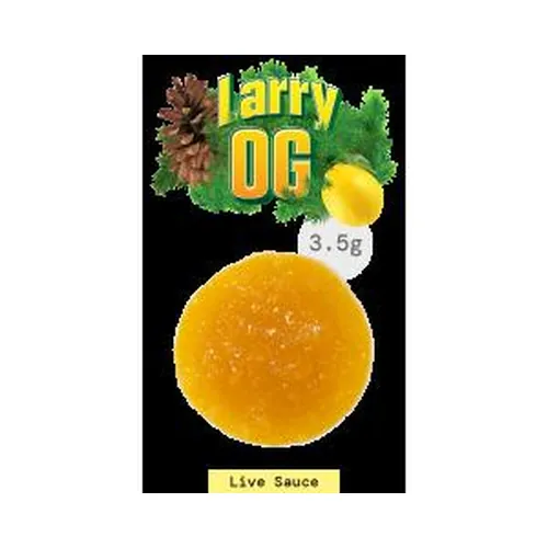 Live Resin Sauce 3.5g - Larry OG by The Flowery - 3.500g Sauce
