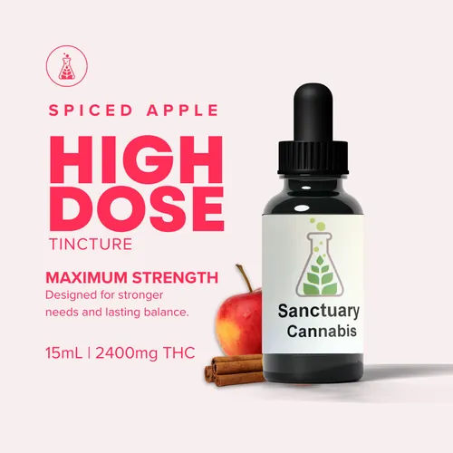 Don Mega  15Ml Hd Flava Spiced Apple Tincture 2400Mg - 
