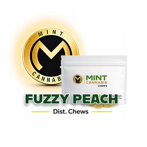 Mint Cannabis - RSO Chews - Fuzzy Peach from  product image