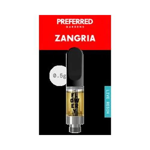 Live Resin Cartridge 0.5g - Zangria from  product image