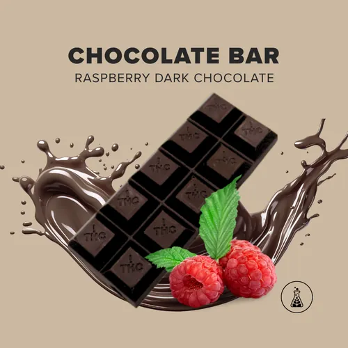 Quickies Raspbry Bar -  cannabis product
