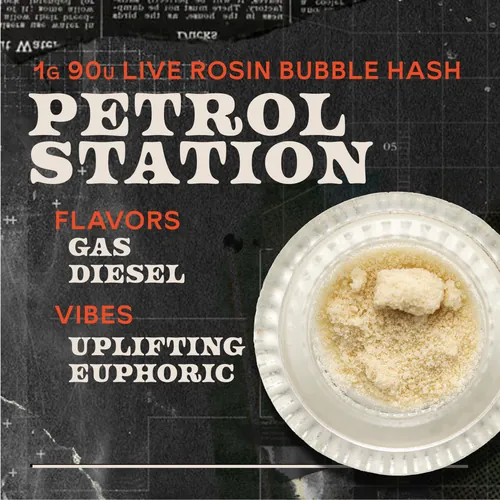 image of Petrol Station - 1g Bubble Hash Concentrate