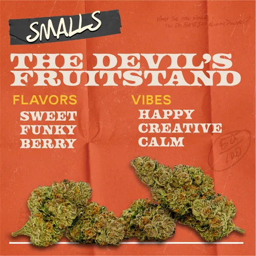 The Devil's Fruitstand - 7g Smalls Flower from  product image