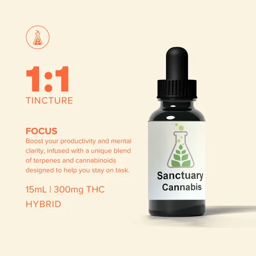 Tincture  1:1 Foc.  15Ml 300Mg - 