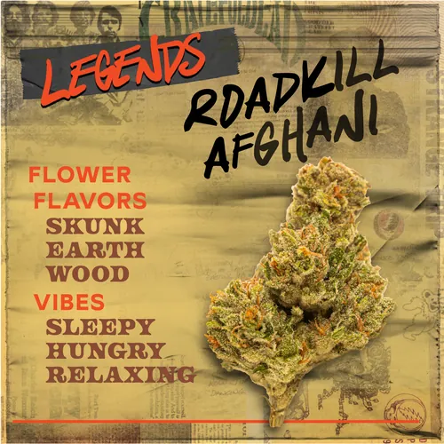 Roadkill Afghani - 3.5g Flower from  product image