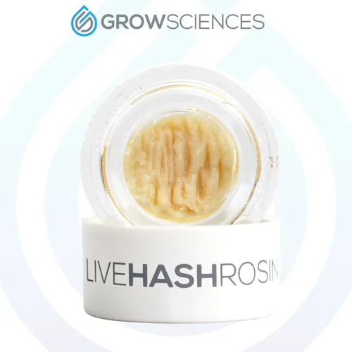 Pink Sherb Live Hash Rosin Cold Cure by Grow Sciences - 1.000g Cold Cure