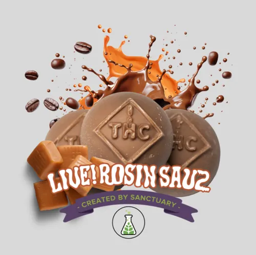 60Mg Live Rosin Sauz Java Caramel Milk Chocolate Bites 6Pk - 