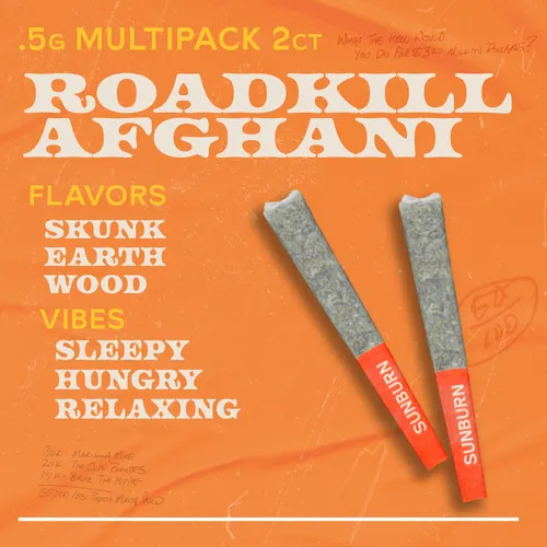 Roadkill Afghani - 1g Pre Rolls from  product image