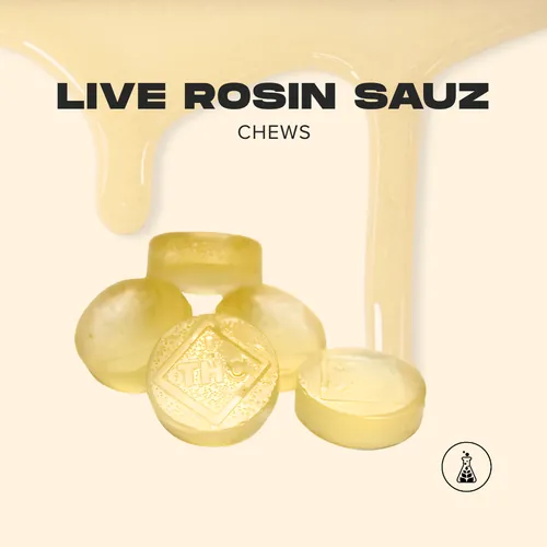 Live Rosin Sauz Watermelon Soft Chews - 10 Pack | 100mg from  product image