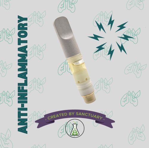 image of 0.5g Anti-inflammatory 1:1 Hybrid Vape Cartridge