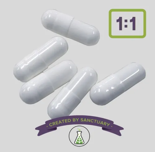 1:1 Hybrid Capsules 200mg 10pk - 