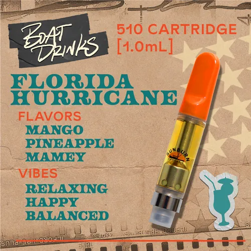 Florida Hurricane - 1g Distillate Vape Carts from  product image