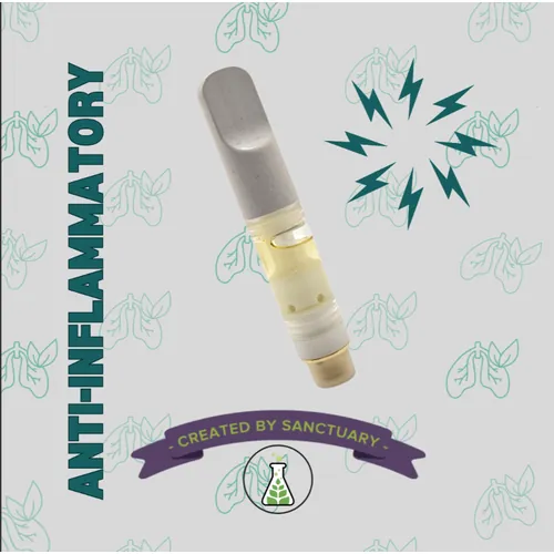 0.5g Anti-Inflammation 1:1 Hybrid Vape by Sanctuary Cannabis - 0.500g Cartridge