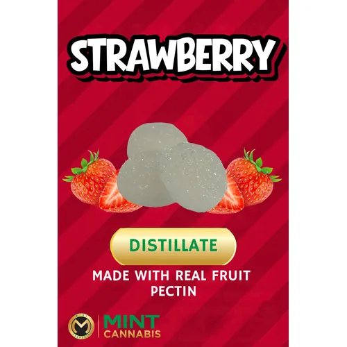 Mint Cannabis - Distillate Chews - Strawberry from  product image