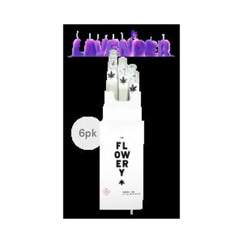 Flowery Handroll Multipack 6x1G - Lavender by The Flowery - 6.000g PreRoll