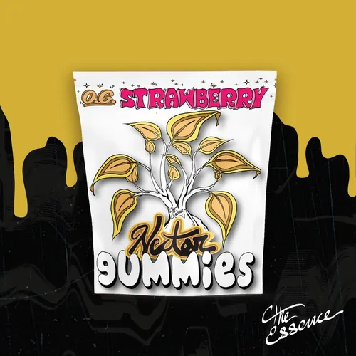 Strawberry [Orange Push Pop] Soft Chews by (the) Essence - 10.000g Gummy