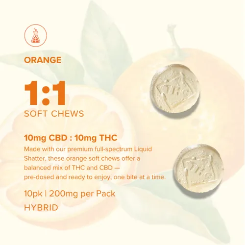 1 1 Soft Orange -  cannabis product