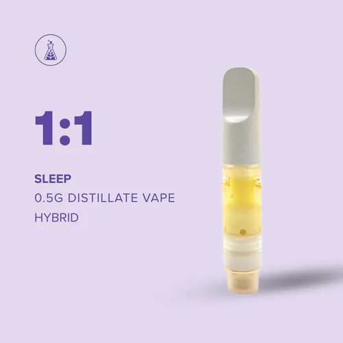 1:1 Anti-Inflammatory  Distillate Vape - 0.5g from  product image