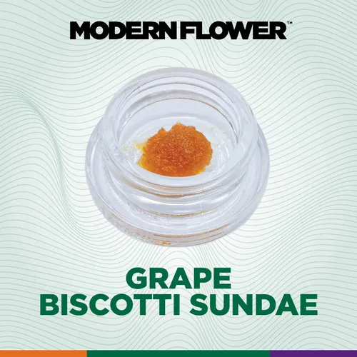 Grape Biscotti Sundae Live Resin by Modern Flower - 1.000g Live Resin