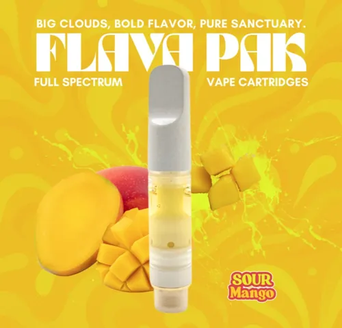 Full Spectrum Flava Pak 0.5G Sour Mango Cartridge - 