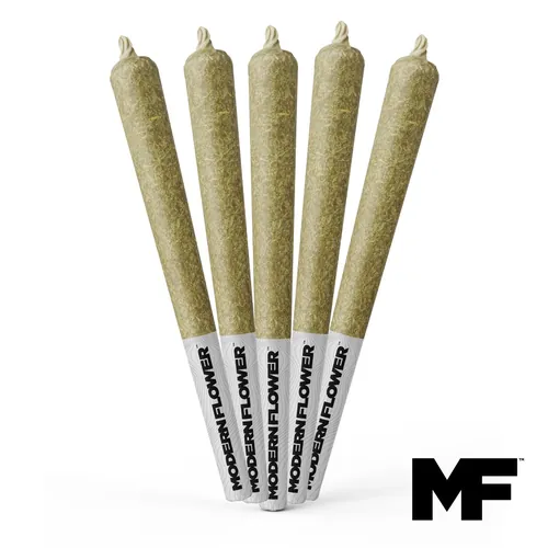 Sin Mint Sorbet Pre-Rolls 5pk by Modern Flower - 1.750g PreRoll