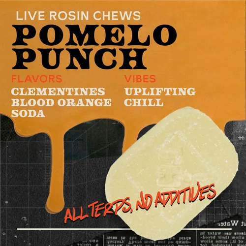 Pomelo Punch 100mg 10pk Live Rosin Chews - 