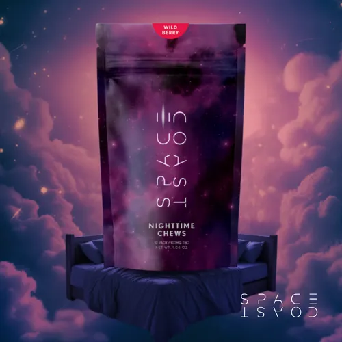 Nighttime Wildberry by Space Coast - 0.100g Gummy