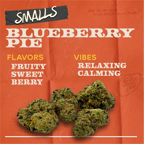 Blueberry Pie - 7g Smalls Flower by Sunburn - 7.000g Smalls