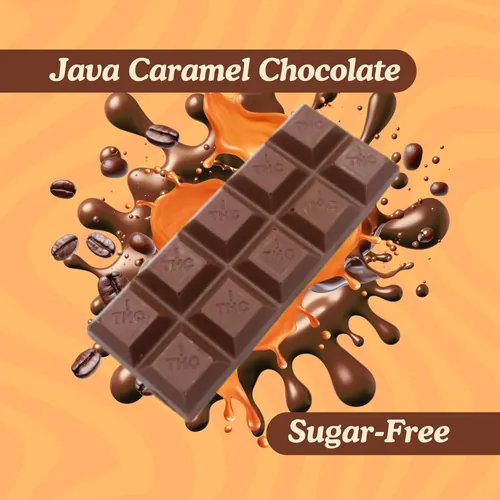 Full Spectrum Sugar Free Java Caramel Milk Chocolate Bar 100Mg - 